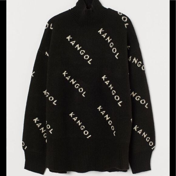 Kangol x H&M Knit Oversized Sweater Top Bloggers - Picture 6 of 7